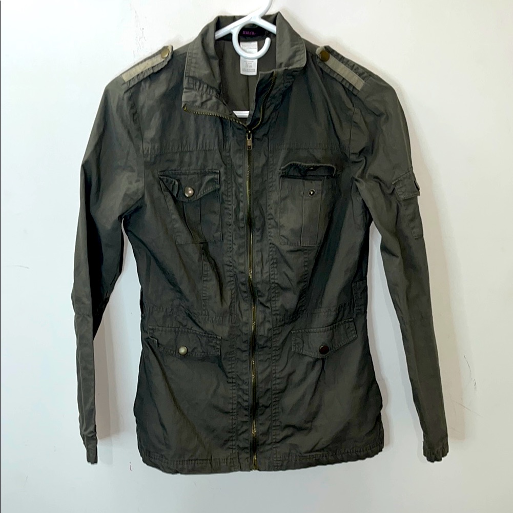 Bnwot!Mark. Brand Military Jacket Brand New Size Small!Supee Cute For Fall!